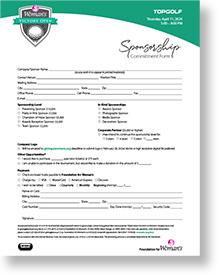 Thumbnail of Sponsorship Form